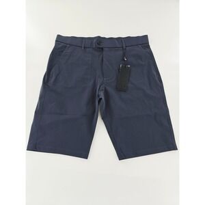 Greyson Golf Montauk Shorts Men's‎ 36 Stingray Blue Grey 10" Inseam $118 New